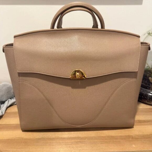 Oleada Handbags - 15" Oleada Wavia Bag Plus - Latte (Matte Pebble)